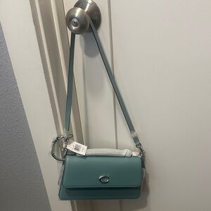 Coach GLV Juno Aquamarine Crossbody/Shoulder/Top Handle Bag